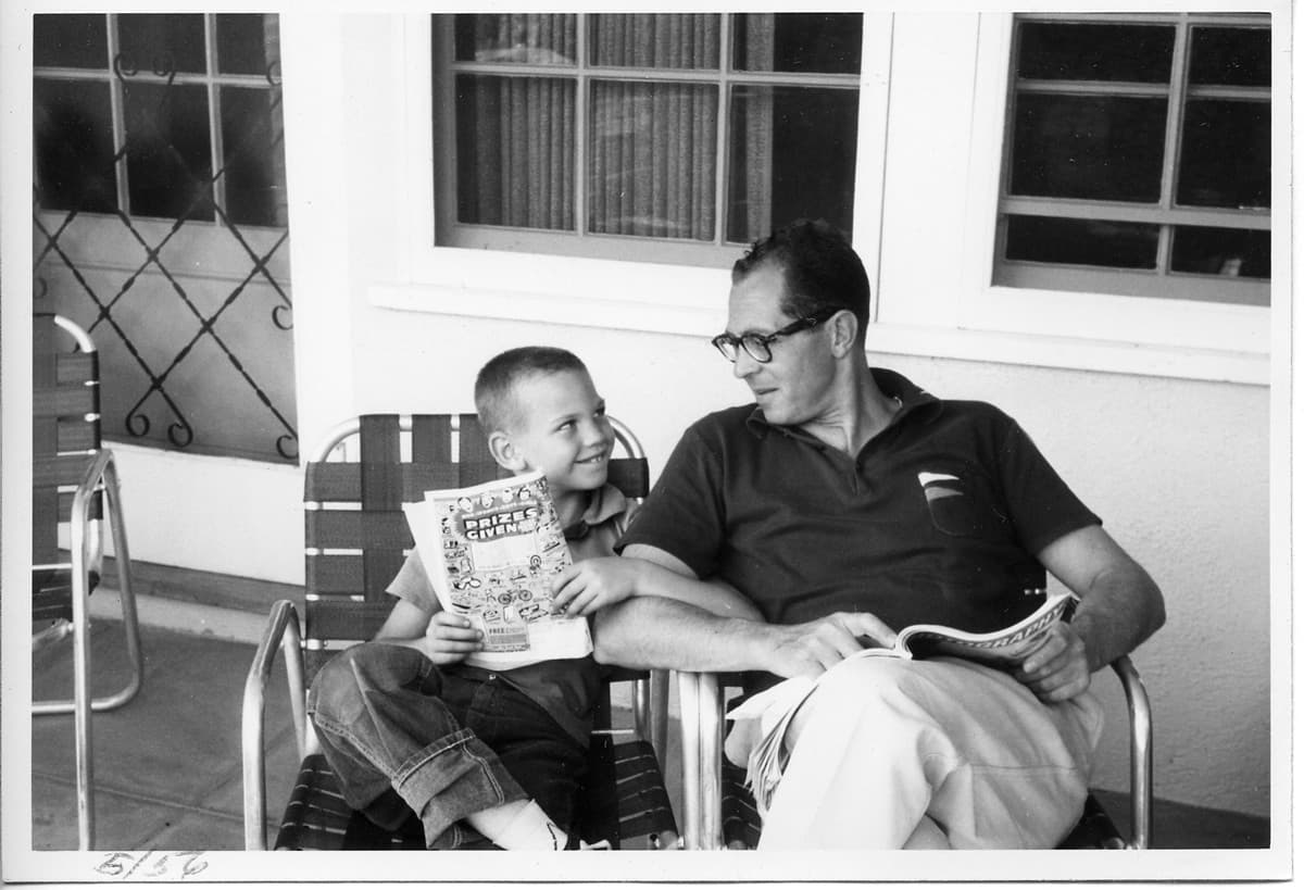 Young John with Irv