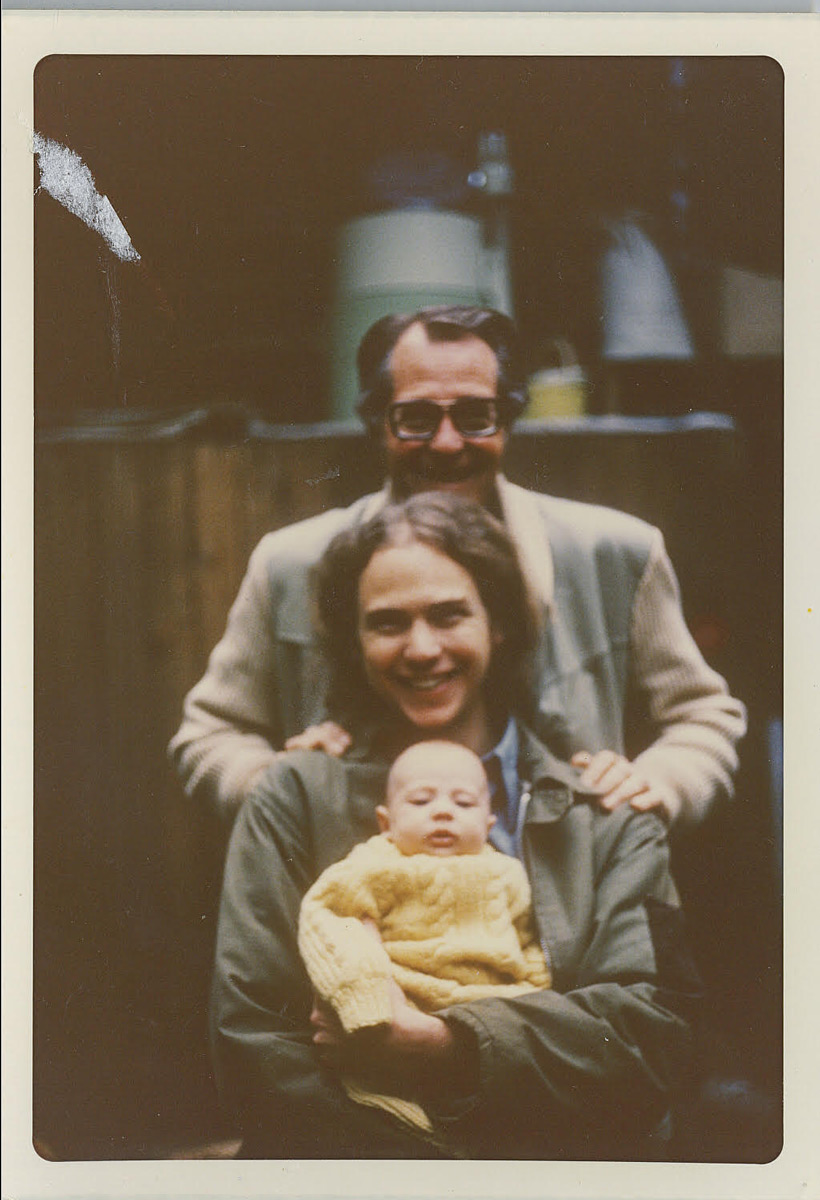John and Irv Robbins with baby Ocean