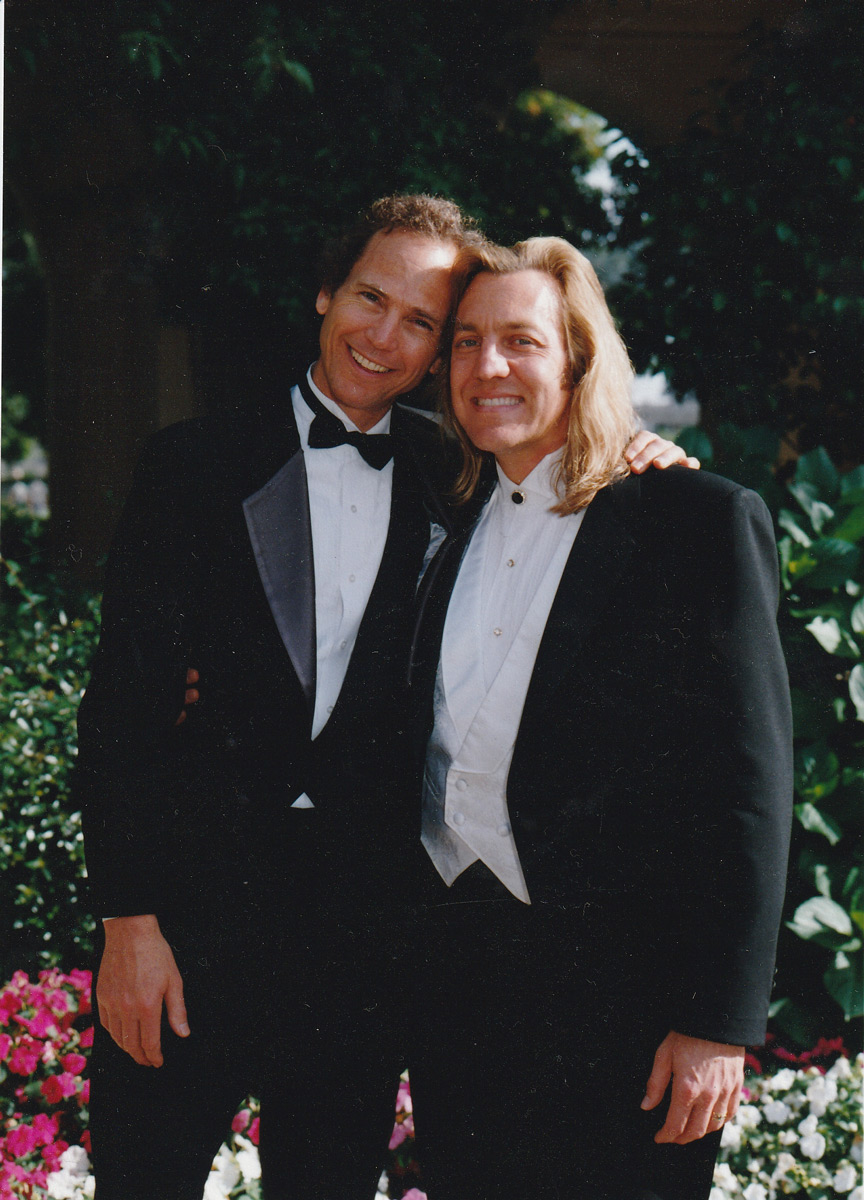 John with Karl Anthony circa early 90s