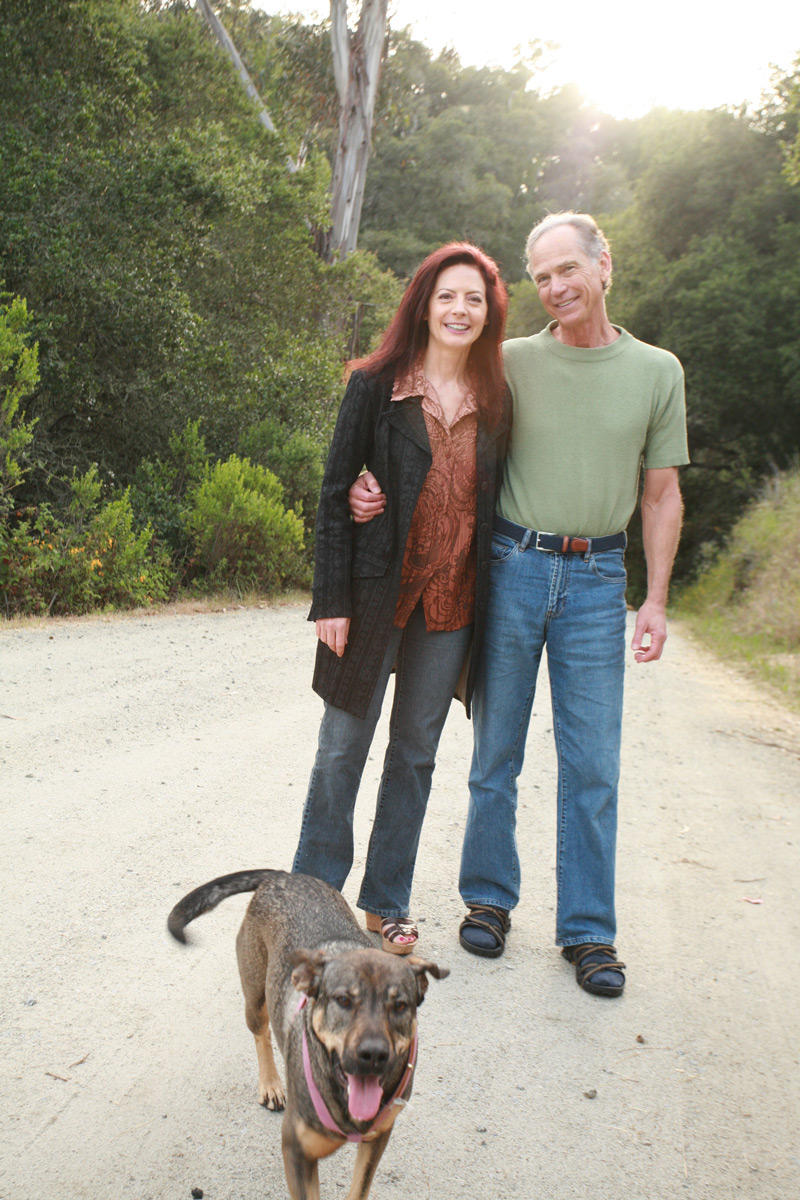 John with Veronica and Amelie