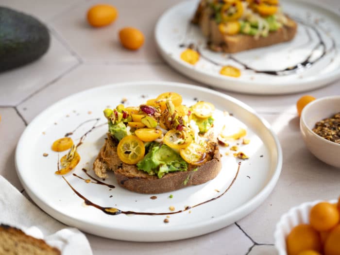 Golden Kumquat and Pistachio Toast