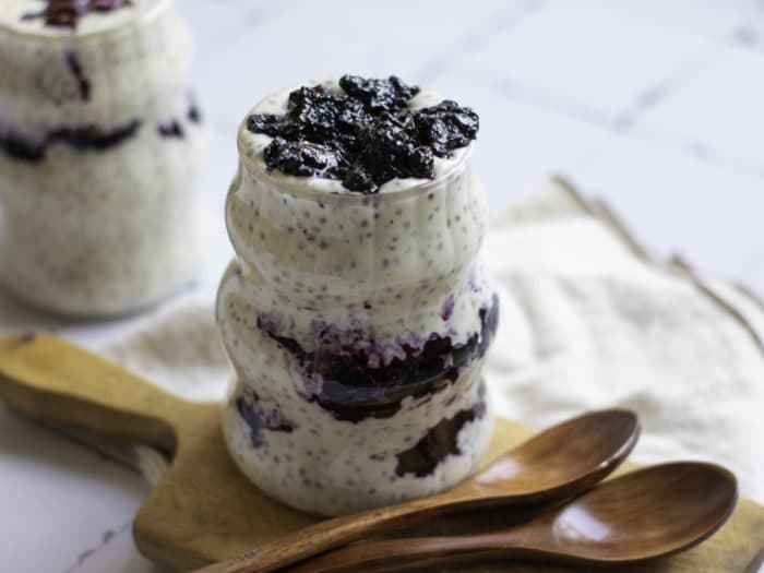 healthy dessert that looks like cookies and cream