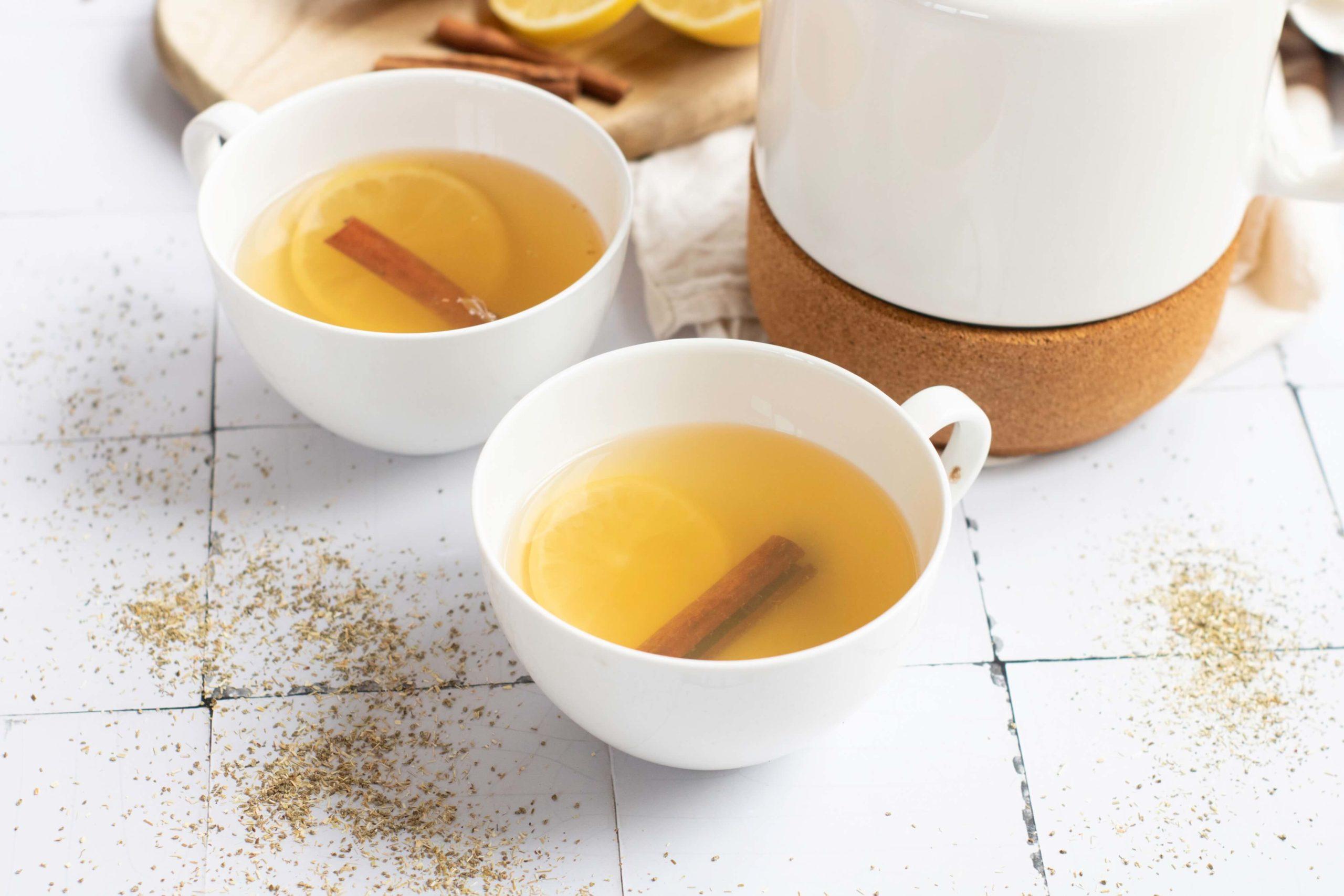 apple chamomile hot toddy