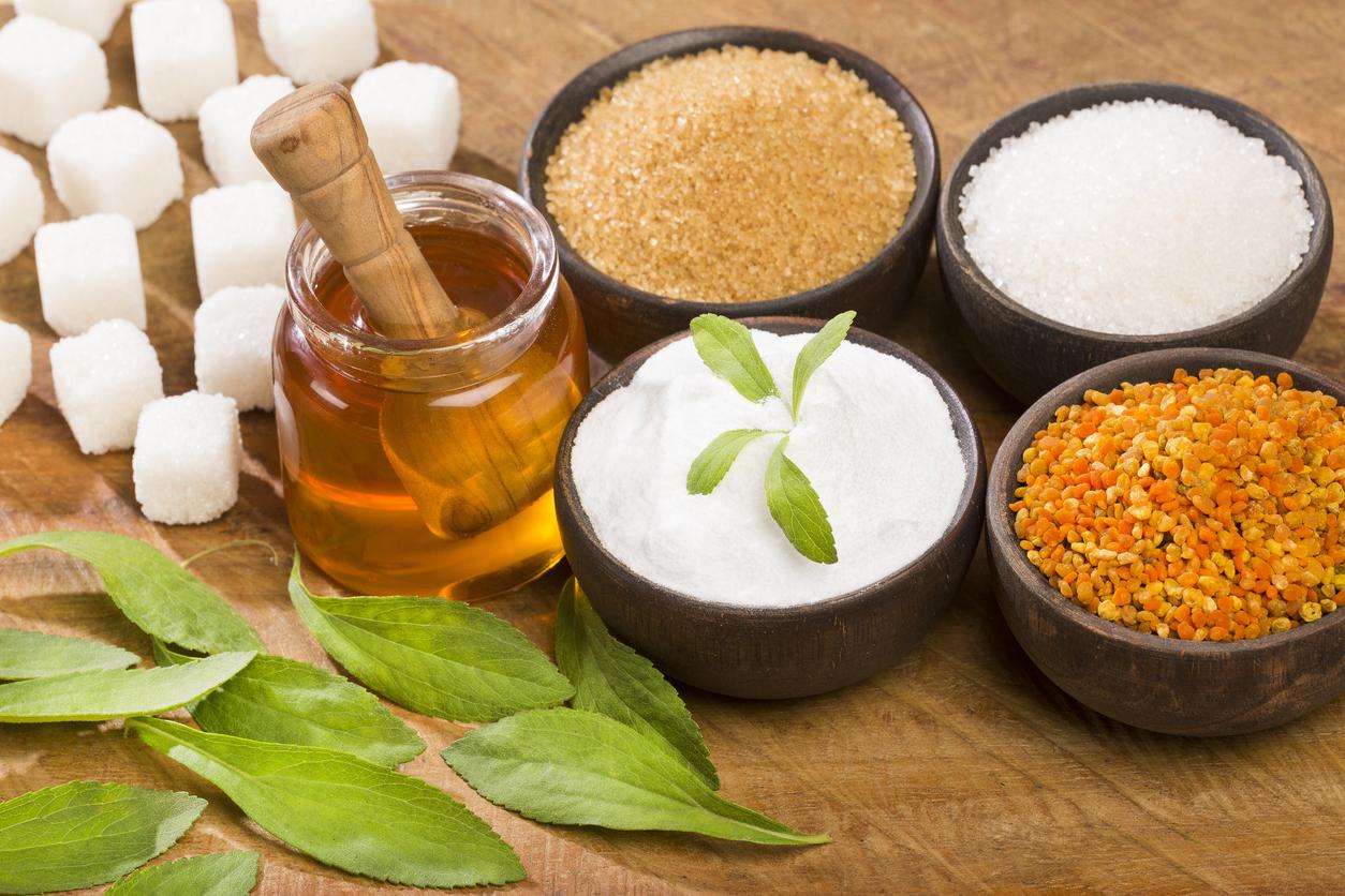 A variety of natural and artificial sweeteners