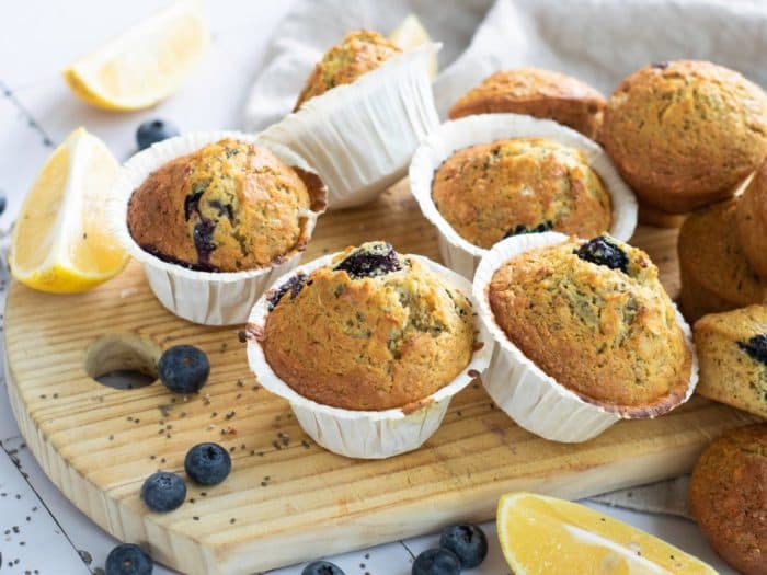 Lemon Poppy Seed Mini Muffins