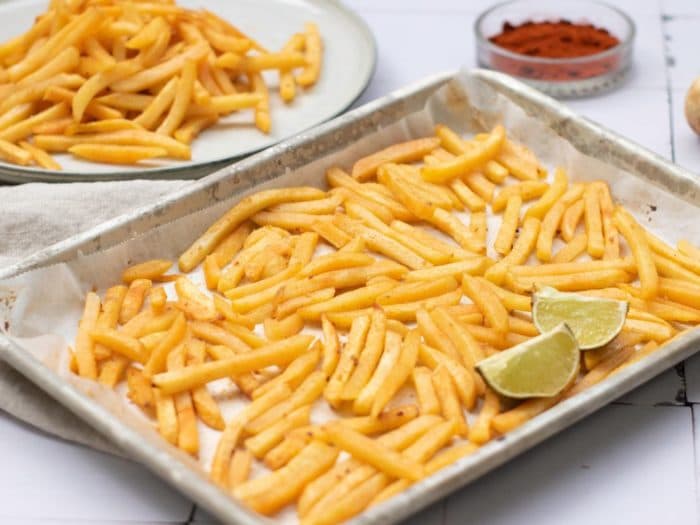 Lime Chili Jicama Fries