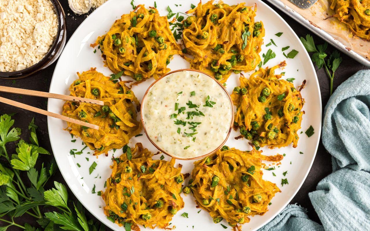 Potato Onion Bhajis
