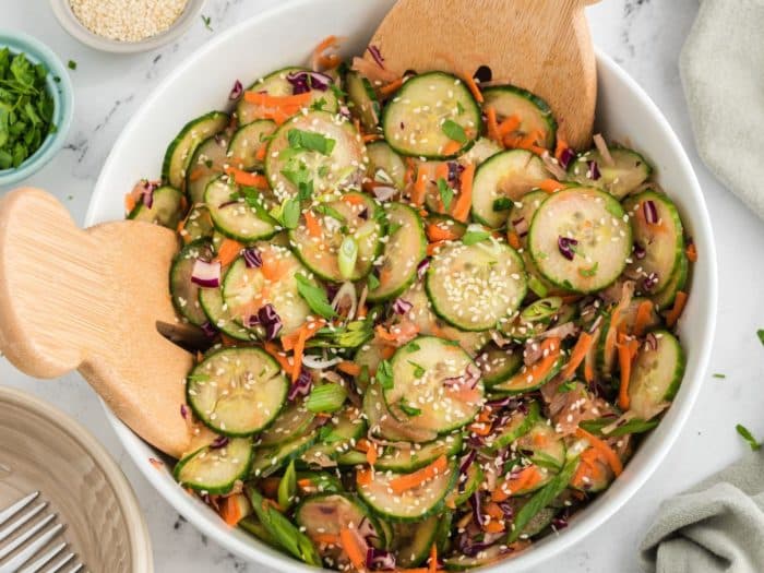 Probiotic-Rich Cucumber Salad