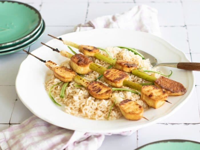 Seitan Yakitori Skewers