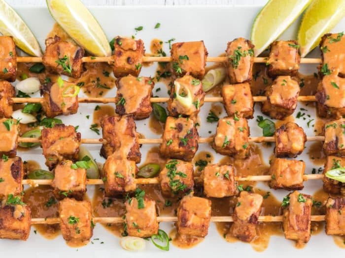 Tempeh Satay Appetizer
